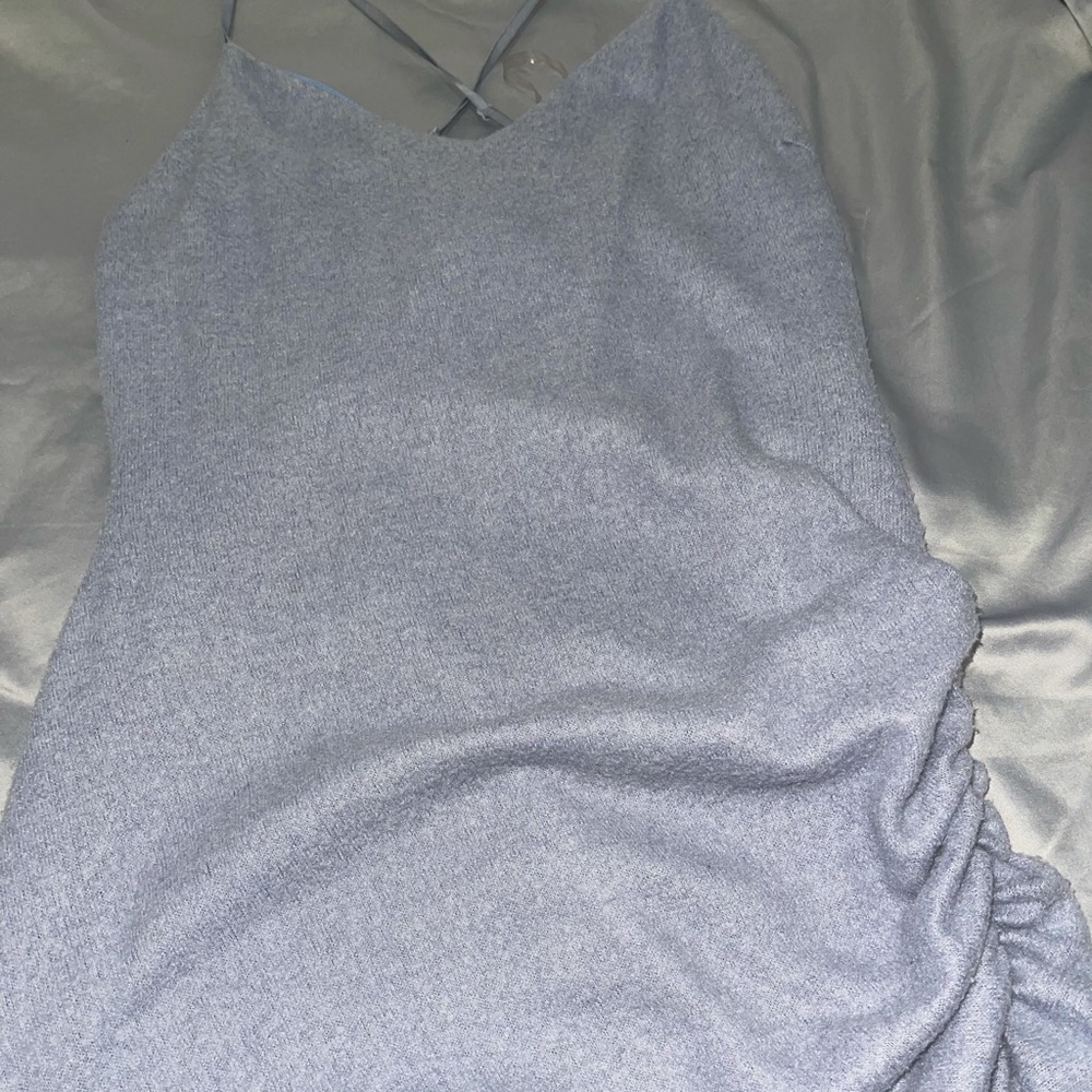 Blue dress